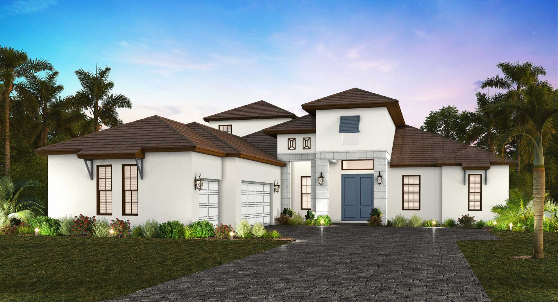 The Pacific Grove is one of the newest floorplans in the St. Lucia neighborhood